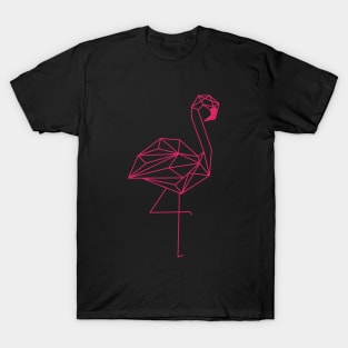 Flamingo vs. Origami T-Shirt